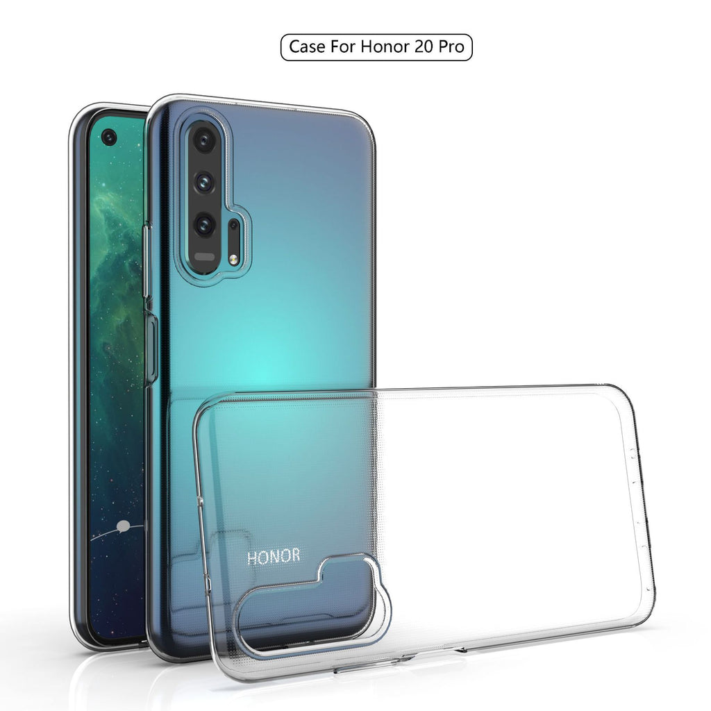Ultra-thin transparent Soft TPU case For Huawei Honor 20 Pro slim Protective back cover for huawei honor 20 20pro honor20 shell