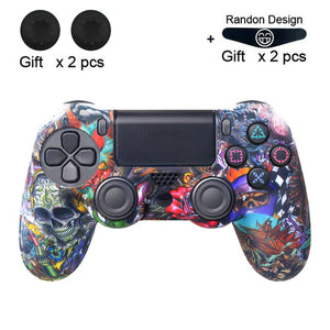 DATA FROG For SONY Playstation 4 PS4 Controller Protection Case Soft Silicone Gel Rubber Skin Cover For PS4 Pro Slim Gamepad