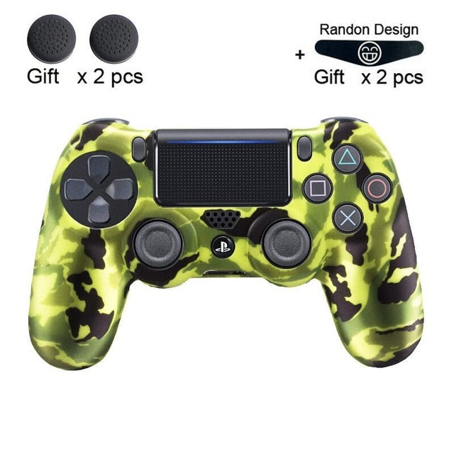 DATA FROG For SONY Playstation 4 PS4 Controller Protection Case Soft Silicone Gel Rubber Skin Cover For PS4 Pro Slim Gamepad