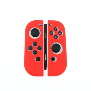 YuXi Silicone Rubber Skin Case Cover For Nintend Switch Joy Con Controller For NX NS Joycon Anti-slip Soft Case