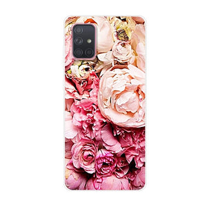 Popular Case For Samsung Galaxy A71 A51 A50 Case Soft TPU Back Cover Case For Samsung A71 Note 10 A51 Case A50 A 71 A 51 A 50